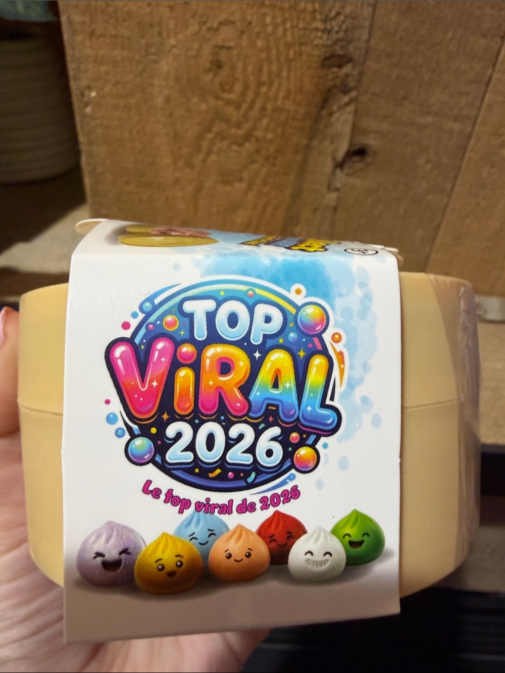 Mystery dumpling - authentic - Biggie Bao Bun Squishy Toy - Picture 2 of 4
